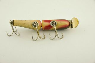 Vintage Lucky Strike Jointed Pikie Antique Fishing Lure ET43 4