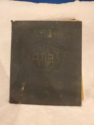 C.  A.  Gaskell Atlas Of The World 1895 Book