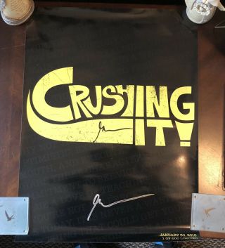 Gary Vaynerchuk (gary Vee) Crushing It — Shirt,  Poster = 1 Of 500 Autographed