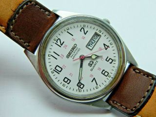 Vintage Non Running Seiko Railroad Approved Wrist Watch Mens 5y23 - 8049