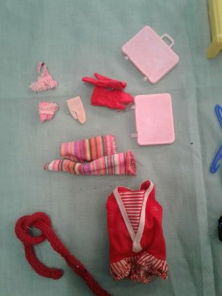 Vintage Barbie: Skipper CARRYING CASE 1964 with doll and accessories 5