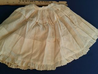 Antique Victorian SLIP DOLL CLOTHES for French German Bisque 4