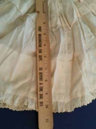 Antique Victorian SLIP DOLL CLOTHES for French German Bisque 5