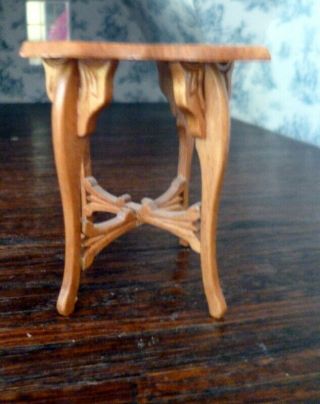 Vintage Sonia Messer Table 1:12 Dollhouse Miniature Made In Columbia