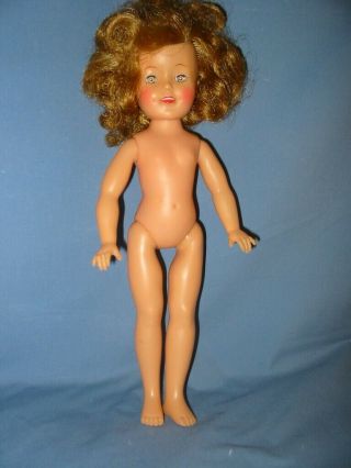 Vintage 1950 " S Ideal St - 12 Head And St - 12 - N Body 12 " Shirley Temple Doll