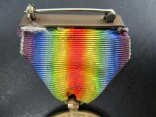 Antique 1914 - 1919 U.  S.  WWI Victory Medal The Great War for Civilization w Ribbon 6