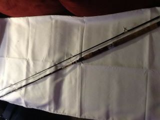 Vintage Abu Garcia Conolon 2560 - D 3 Star 8ft Fishing Rod Pole