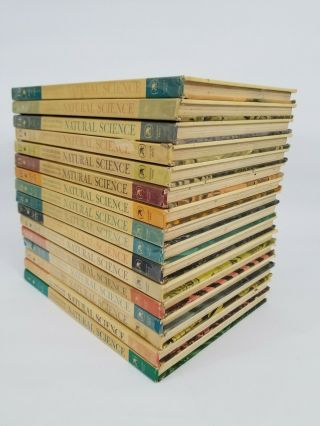 The Golden Book Encyclopedia of Natural Science Complete Set Vintage Antique 2