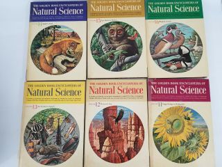 The Golden Book Encyclopedia of Natural Science Complete Set Vintage Antique 4