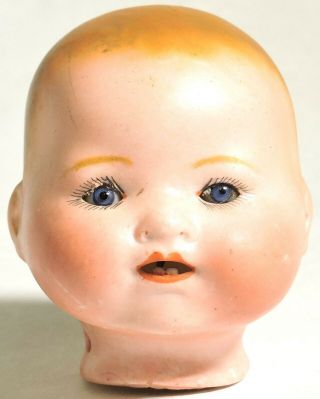 S530.  Vintage: A.  M.  Germany 351 Armand Marseille Dream Baby Porcelain Doll Head