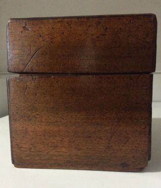 Antique 17th Century Walnut Veneered Box. 4