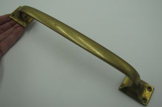 Large Reclaimed Brass Door Pull Handle 12 " / Shop / Bar / Pub