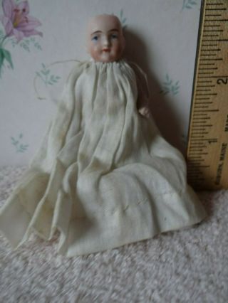 Antique 3 Inch All Bisque German Doll Marked 257 Kestner?