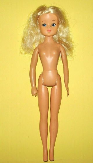 Vintage Pedigree Sindy Doll Basic Hard Head Blonde