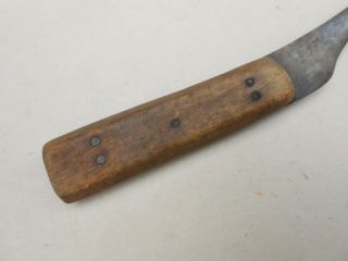 Antique I Wilson Trade Era Carbon Steel Skinning Knife Heavily Sharpened 7
