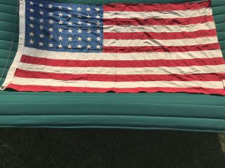 Vintage Defiant Usa 48 Star Flag Flag Is 3 By 5 Foot