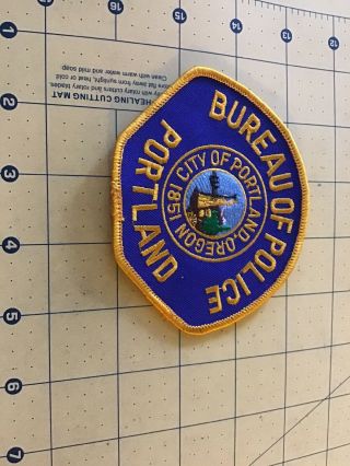 Oregon Portland Police Bureau Officer Shoulder Patch