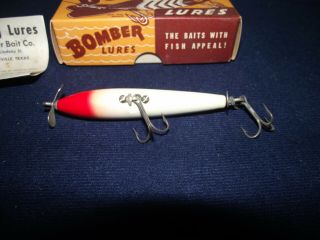 Vintage fishing Lure with Bomber Lure Box 4