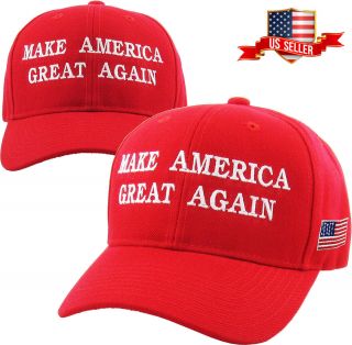 Make America Great Again - Donald Trump Baseball Cap Red Adjustable Dad Hat
