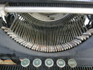 Antique Vintage Retro Underwood 11 Typewriter 23 For Display / Restoration 5