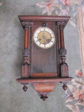 Small Antique Junghans Wall Clock.  Parts Repairs.  Local Pickup