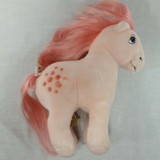 Vintage Applause My Little Pony Cotton Candy Pink Plush Soft Toy 1984 80s