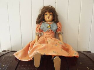 Antique German Bisque Doll Armand Marseille Big 24 "