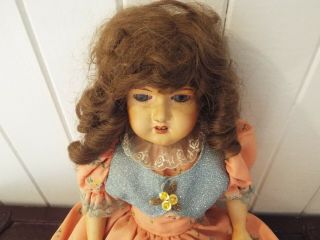 Antique German Bisque Doll Armand Marseille big 24 