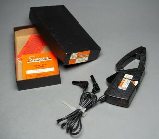 Simpson Amp Clamp Model 150 - 2 Clamp - On Ac Current Adapter Cat 00545