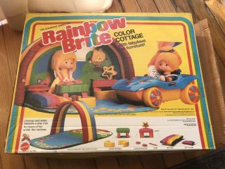 Vintage Rainbow Brite Color Cottage Mattel 7565 Complete