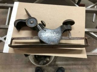 ANTIQUE PLANE STANLEY RULE AND LEVEL WHAT YOU SEE IN THE PICS IS WHAT YOU GET. 4