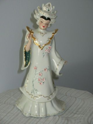 Vintage Florence Ceramics Of Pasedena Lady Figurine