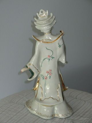 Vintage Florence Ceramics Of Pasedena Lady Figurine 2