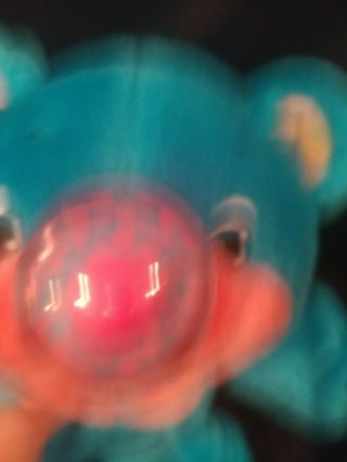 Playskool Nosy Bear Chexter Blue Plush Balloon Nose Vintage Stuffed 1987 Toy 2