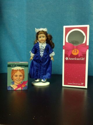 25th Anniversary Mib American Girl Mini Doll Felicity & Book Retired