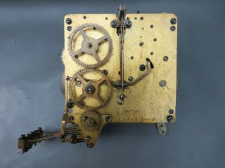 Vintage Kienzle mantel clock movement and chimes for repair or spares 2