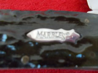 MARBLES Big Sunfish Style Green Jigged Bone 2 - Bladed Pocket Knife 2