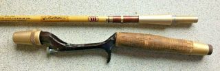 Vintage Ted Williams Bait Casting Fishing Rod 6’6” Light Action 535.  30156 Ex.  Con