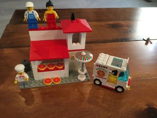 Lego Town Pizza To Go (6350) Vintage Near Complete