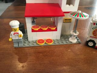 LEGO Town Pizza To Go (6350) Vintage Near Complete 2