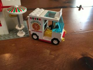 LEGO Town Pizza To Go (6350) Vintage Near Complete 3