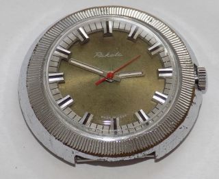 Vntage Antique Russian Mechanical Ussr Wrist Watch 21 Jewels,  Raketa 1216