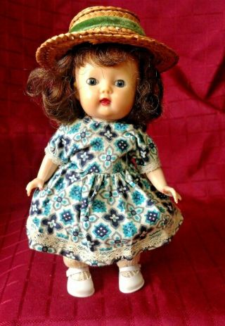 Vintage Ginny Friend Strung Muffie Doll Some Tlc