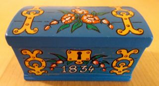 Lundby Dollhouse Vintage ”leksand” Trunk 4400 From Mid - 70’s