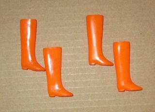 Vintage Takara Licca Orange Boots