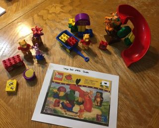 Vintage Lego Duplo Winnie The Pooh Set 2985 Plus No Box