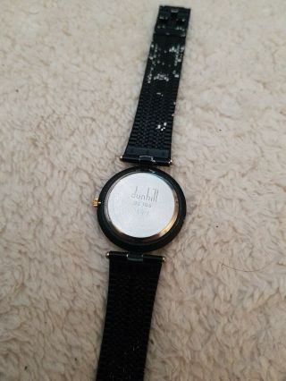 Vintage Dunhill Quartz Watch Order Wear To Strap See. 6