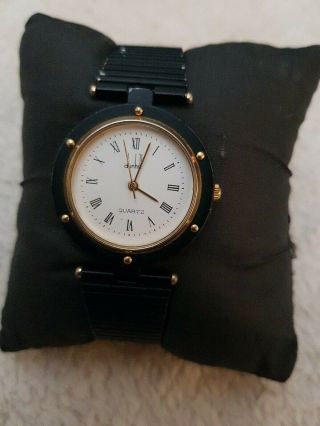 Vintage Dunhill Quartz Watch Order Wear To Strap See. 7