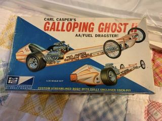 Galloping Ghost Ii Vintage 1/25 Mpc Carl Casper Dragster Model Car Kit