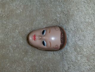 Vintage Miss Barbie Fashion Queen Doll Head with Orange Head Band 5